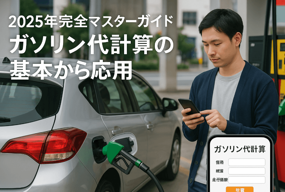 ガソリン代計算の基本から応用まで:2025年完全マスターガイド